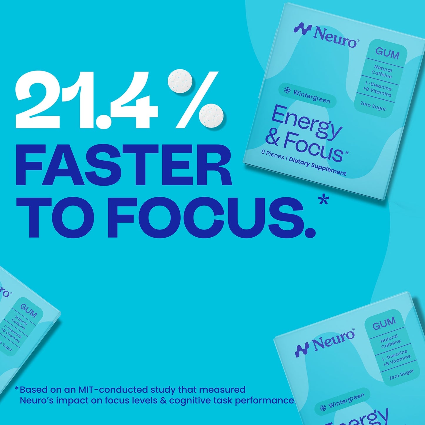 Energy & Focus™ Gum