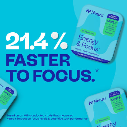 Extra Strength Energy & Focus™ Mints