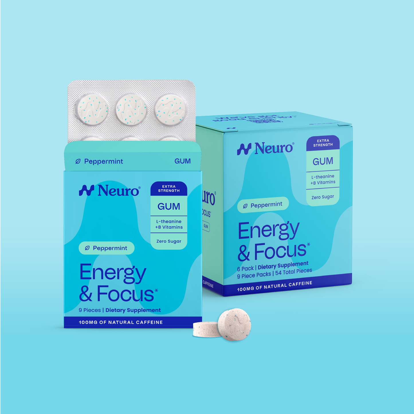 Extra Strength Energy & Focus™ Gum