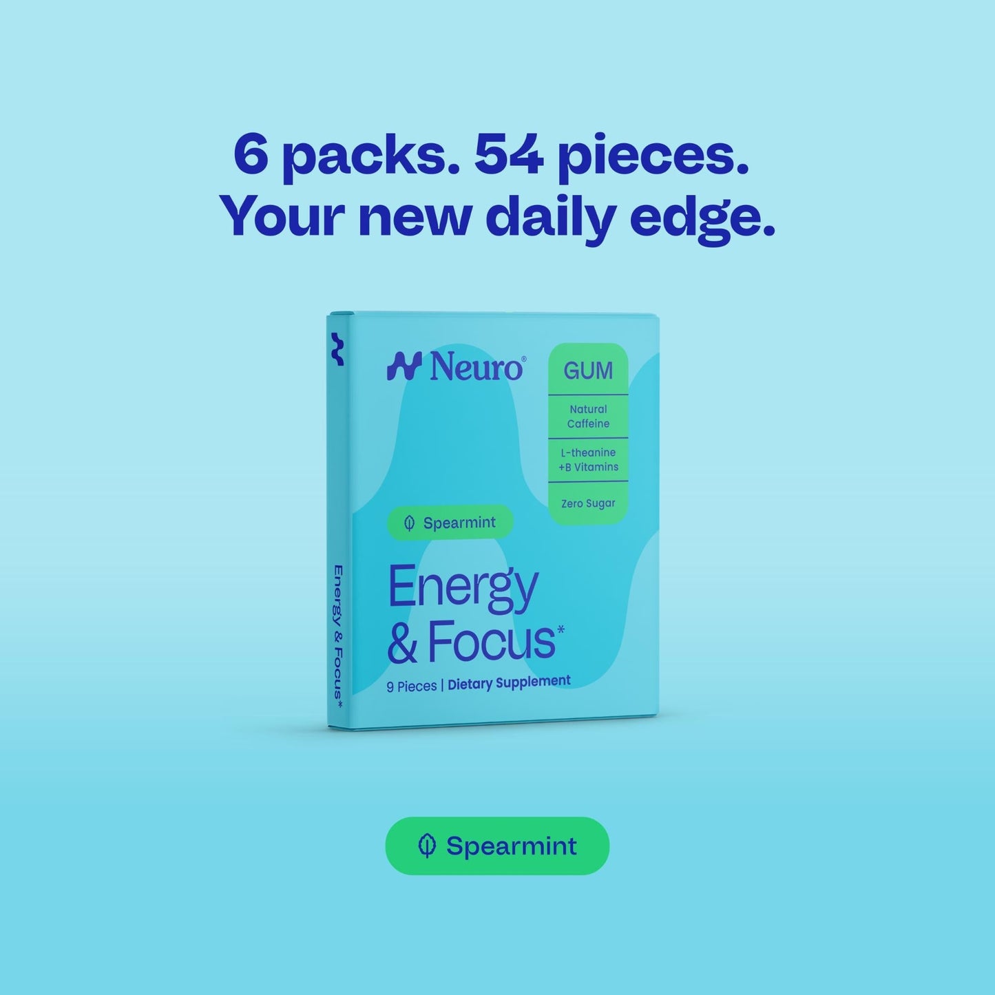 Energy & Focus™ Gum – Watermelon
